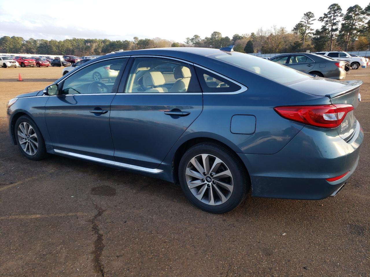 Photo 1 VIN: 5NPE34AF9HH456245 - HYUNDAI SONATA 