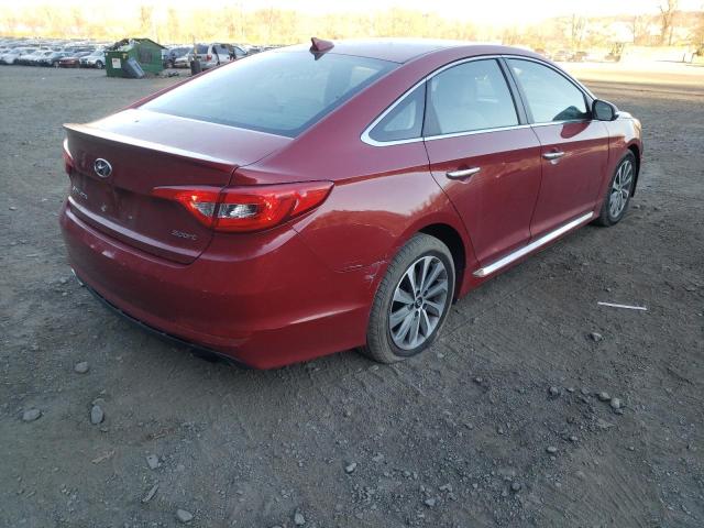 Photo 3 VIN: 5NPE34AF9HH460425 - HYUNDAI SONATA SPO 