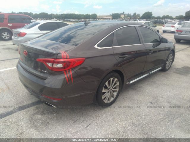 Photo 3 VIN: 5NPE34AF9HH470291 - HYUNDAI SONATA 