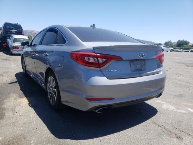 Photo 2 VIN: 5NPE34AF9HH476186 - HYUNDAI SONATA SPO 