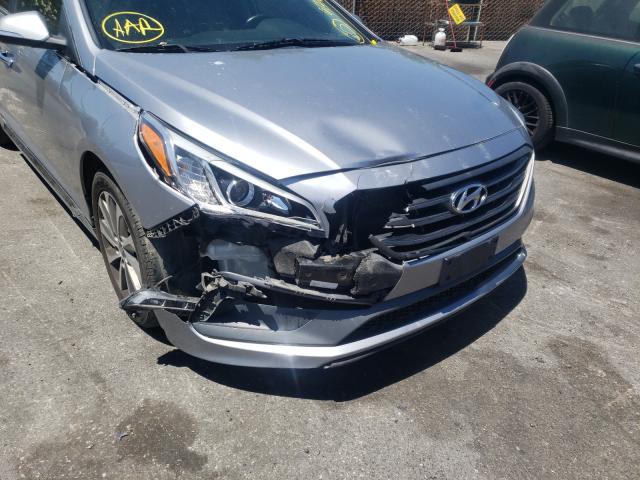 Photo 8 VIN: 5NPE34AF9HH476186 - HYUNDAI SONATA SPO 