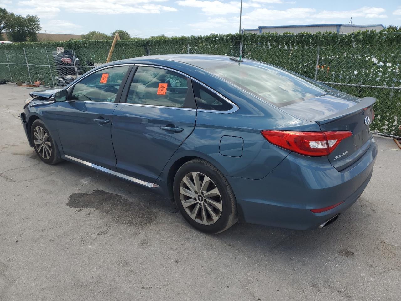 Photo 1 VIN: 5NPE34AF9HH477449 - HYUNDAI SONATA 