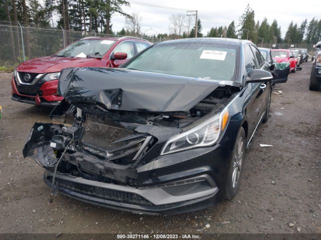 Photo 1 VIN: 5NPE34AF9HH477693 - HYUNDAI SONATA 