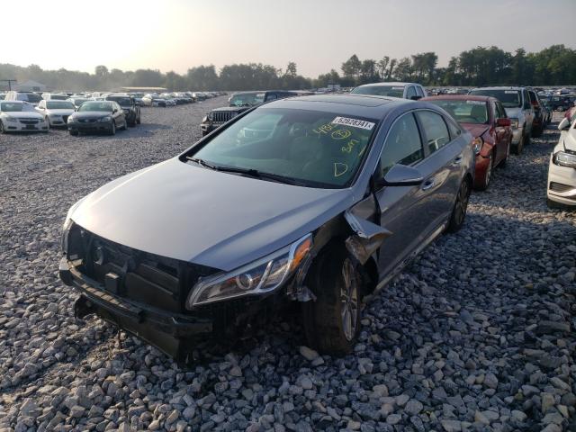 Photo 1 VIN: 5NPE34AF9HH481307 - HYUNDAI SONATA SPO 