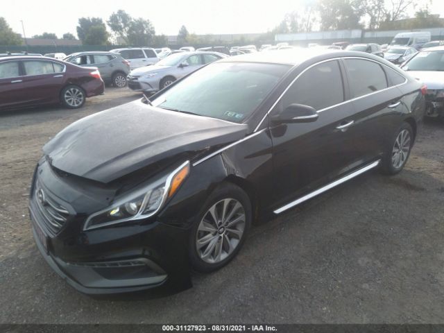 Photo 1 VIN: 5NPE34AF9HH483879 - HYUNDAI SONATA 