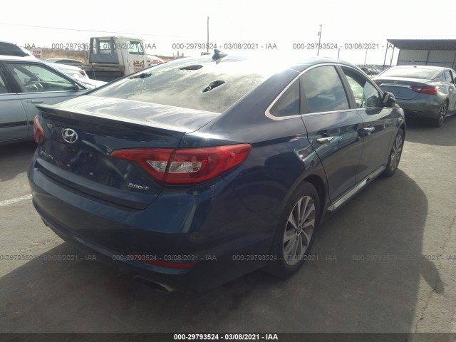 Photo 3 VIN: 5NPE34AF9HH484885 - HYUNDAI SONATA 