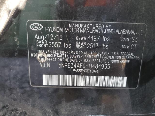 Photo 11 VIN: 5NPE34AF9HH484935 - HYUNDAI SONATA 