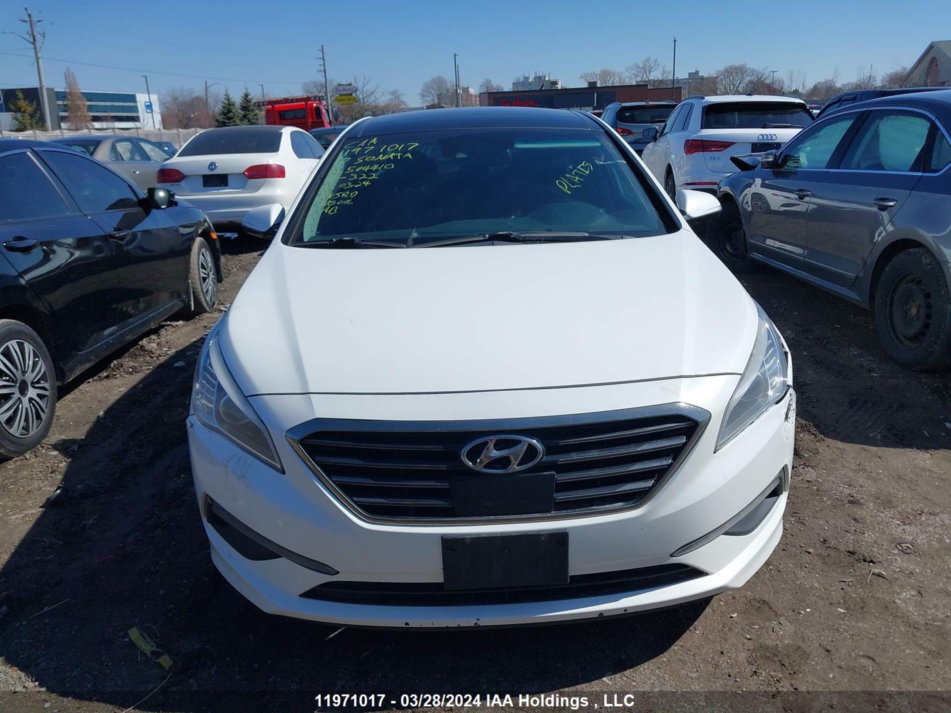 Photo 12 VIN: 5NPE34AF9HH504410 - HYUNDAI SONATA 