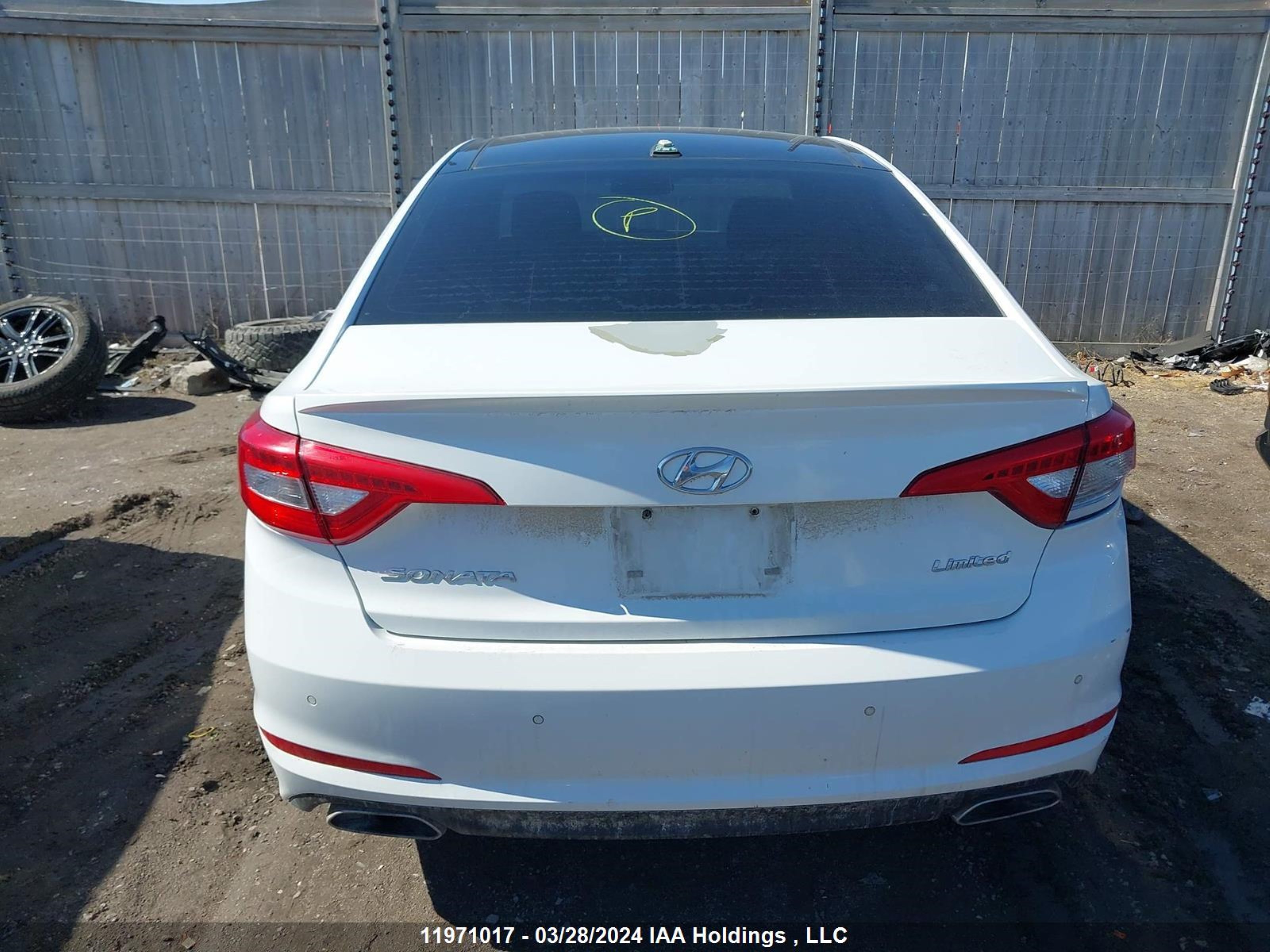 Photo 16 VIN: 5NPE34AF9HH504410 - HYUNDAI SONATA 