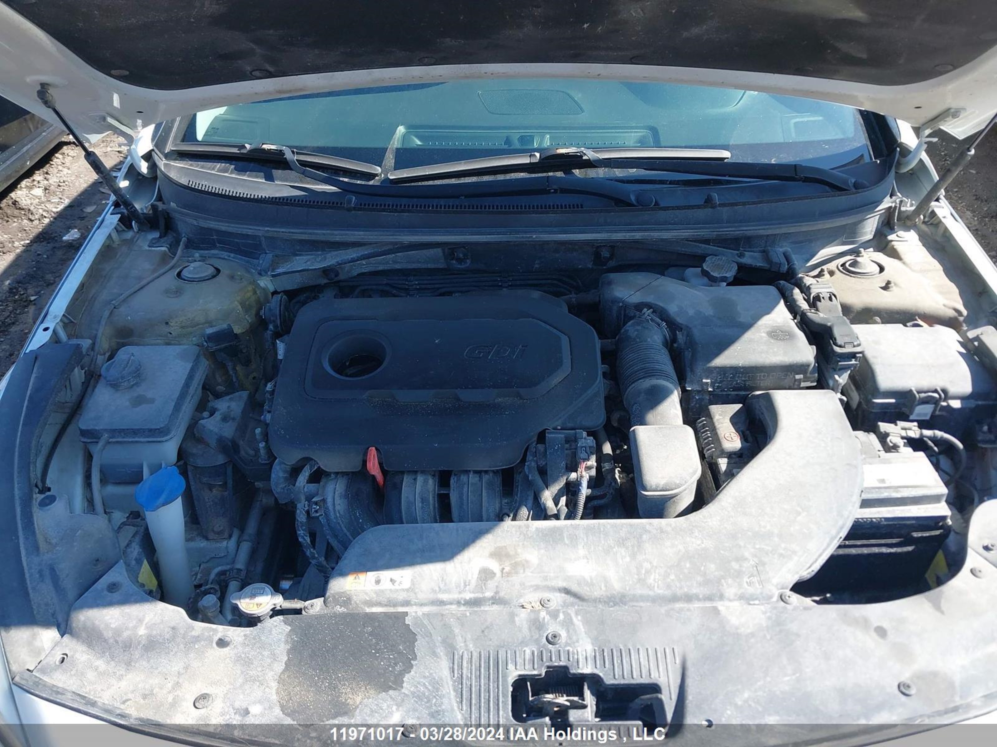 Photo 9 VIN: 5NPE34AF9HH504410 - HYUNDAI SONATA 