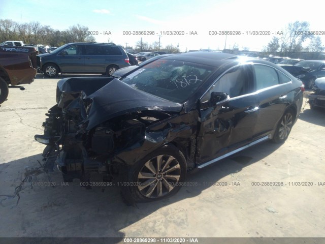 Photo 1 VIN: 5NPE34AF9HH511812 - HYUNDAI SONATA 