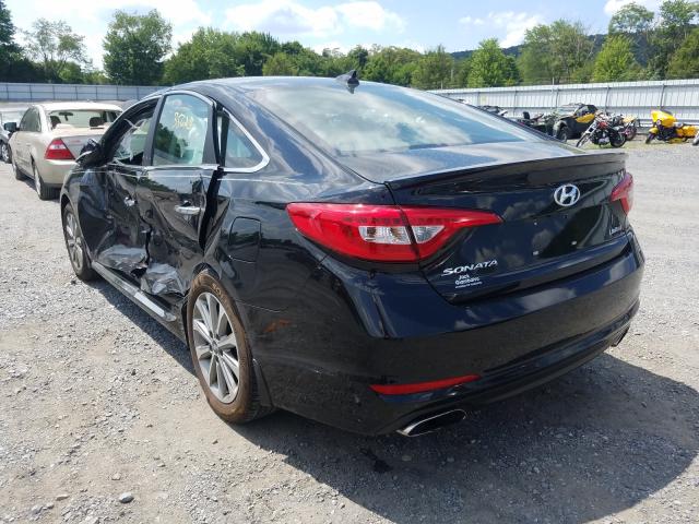 Photo 2 VIN: 5NPE34AF9HH513771 - HYUNDAI SONATA SPO 