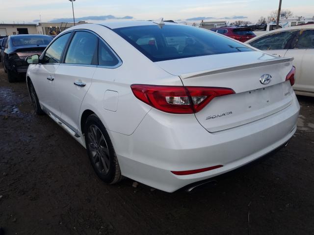 Photo 2 VIN: 5NPE34AF9HH515035 - HYUNDAI SONATA SPO 