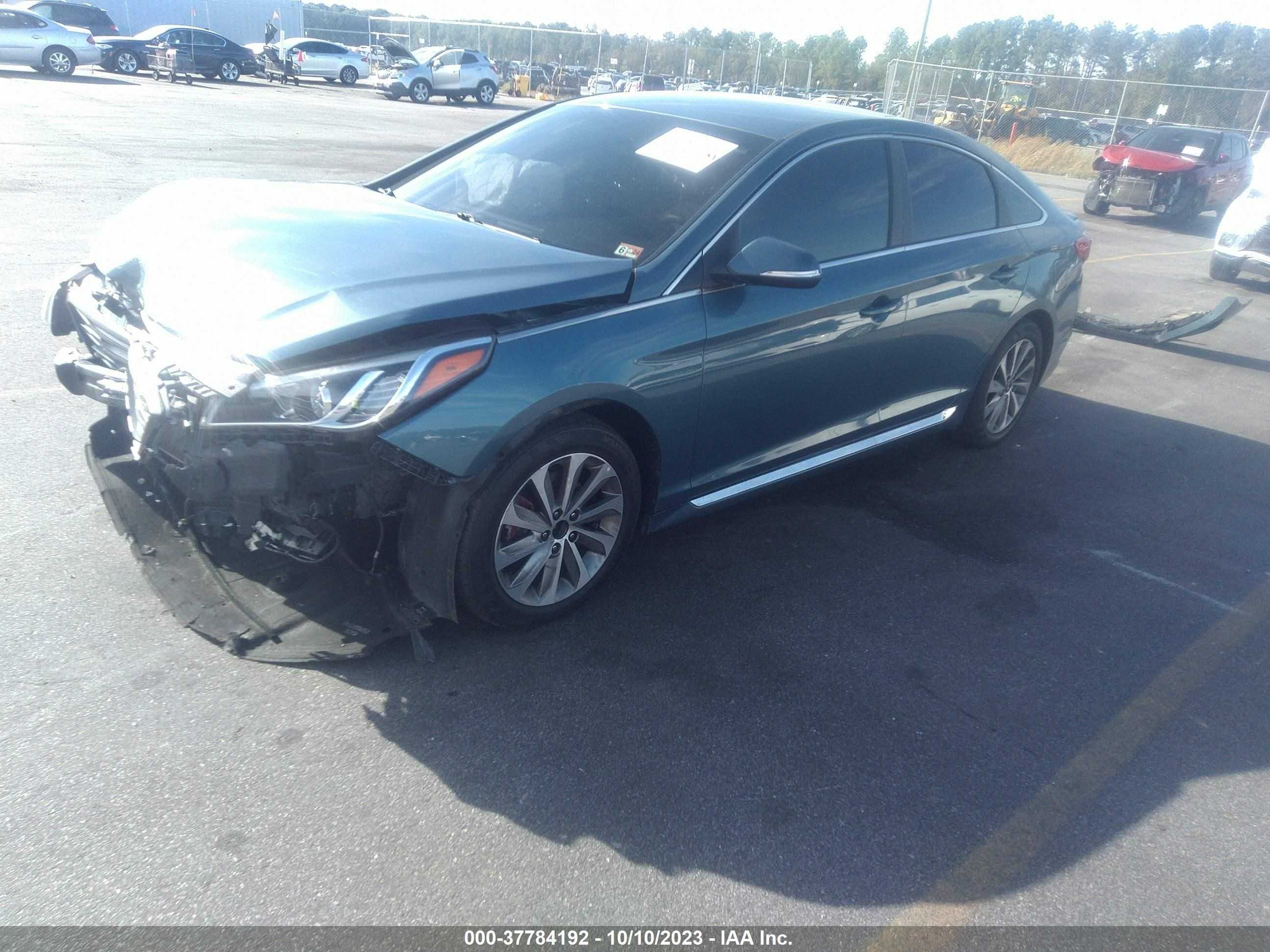 Photo 1 VIN: 5NPE34AF9HH520302 - HYUNDAI SONATA 