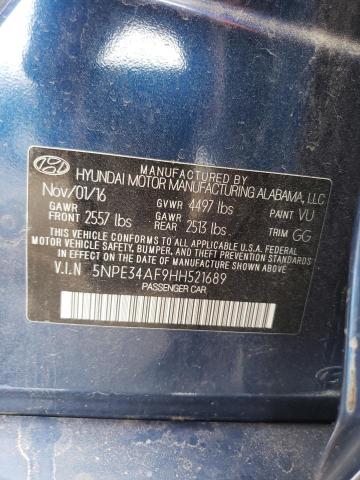 Photo 11 VIN: 5NPE34AF9HH521689 - HYUNDAI SONATA SPO 