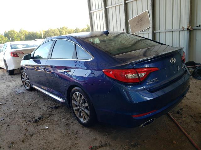 Photo 2 VIN: 5NPE34AF9HH522051 - HYUNDAI SONATA SPO 