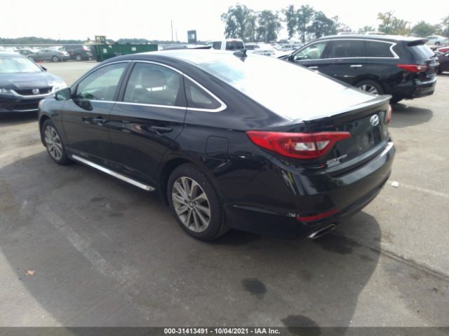 Photo 2 VIN: 5NPE34AF9HH525015 - HYUNDAI SONATA 