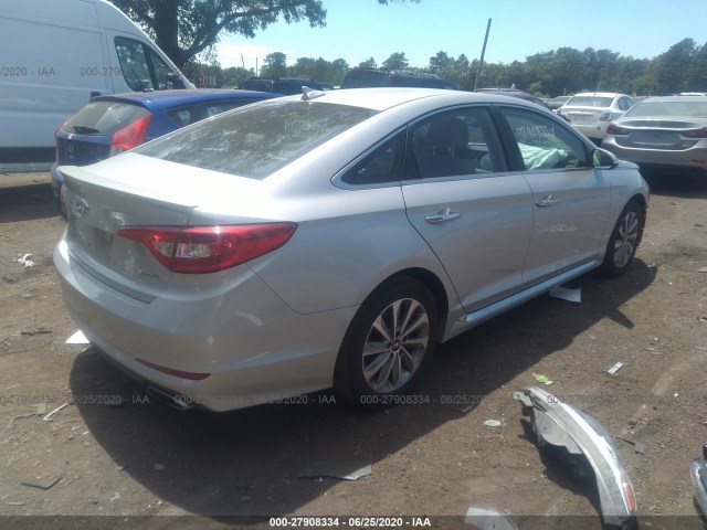 Photo 3 VIN: 5NPE34AF9HH529257 - HYUNDAI SONATA 