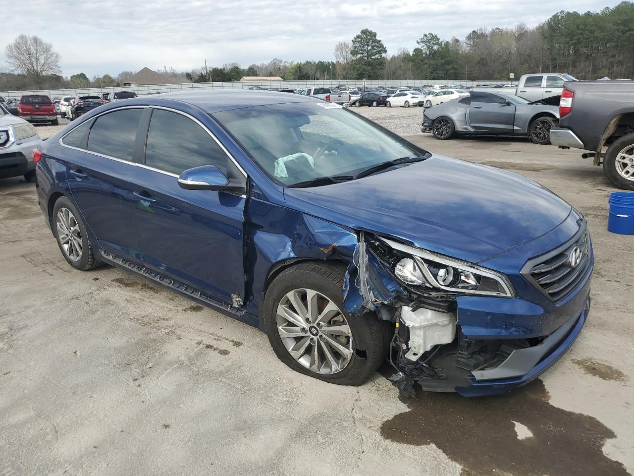 Photo 3 VIN: 5NPE34AF9HH540341 - HYUNDAI SONATA 