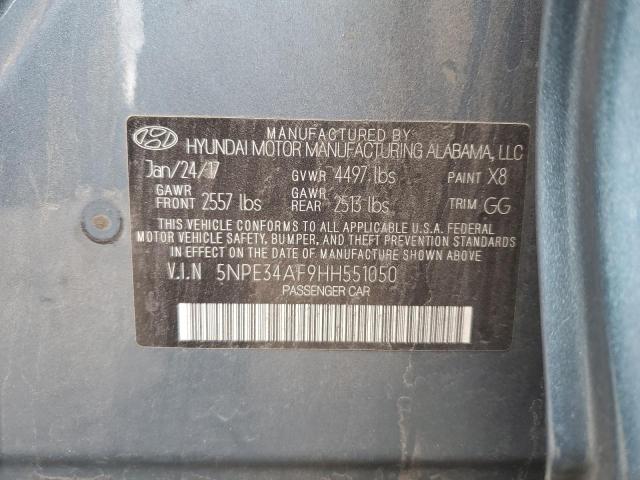 Photo 11 VIN: 5NPE34AF9HH551050 - HYUNDAI SONATA 