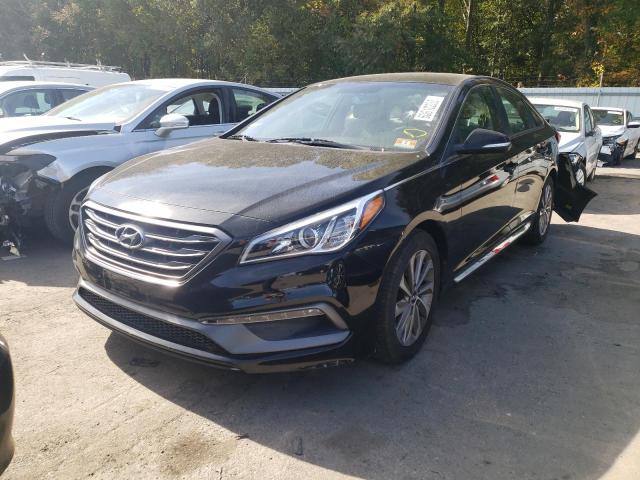 Photo 1 VIN: 5NPE34AF9HH554806 - HYUNDAI SONATA SPO 