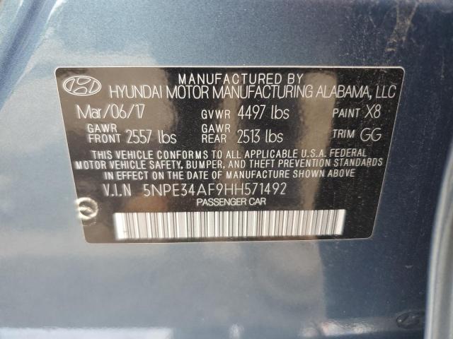 Photo 11 VIN: 5NPE34AF9HH571492 - HYUNDAI SONATA SPO 