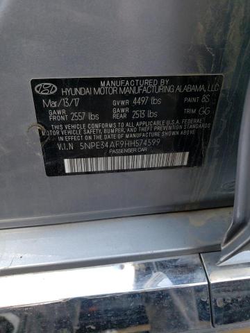 Photo 11 VIN: 5NPE34AF9HH574599 - HYUNDAI SONATA SPO 