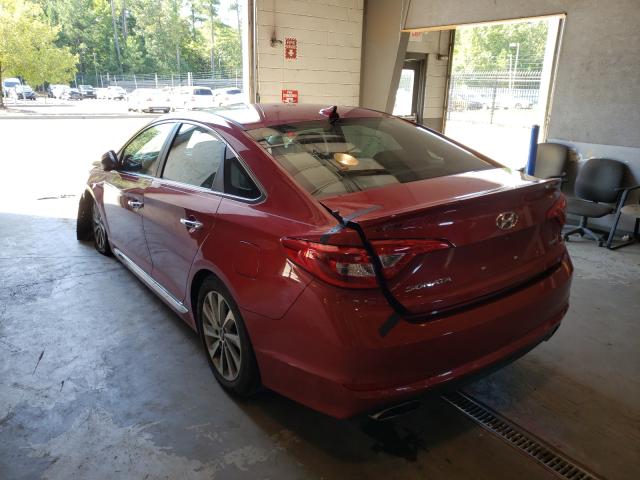 Photo 2 VIN: 5NPE34AF9HH584078 - HYUNDAI SONATA SPO 