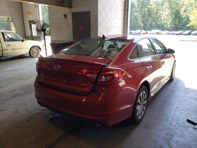 Photo 3 VIN: 5NPE34AF9HH584078 - HYUNDAI SONATA SPO 