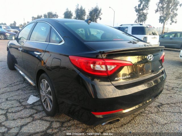 Photo 2 VIN: 5NPE34AF9HH584386 - HYUNDAI SONATA 