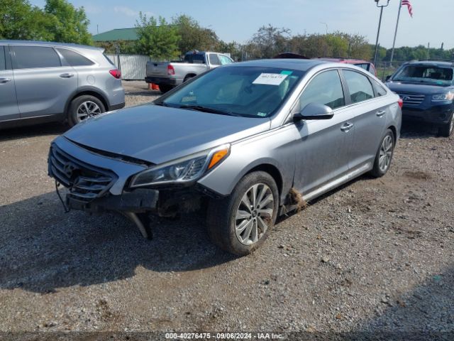 Photo 1 VIN: 5NPE34AF9HH591547 - HYUNDAI SONATA 