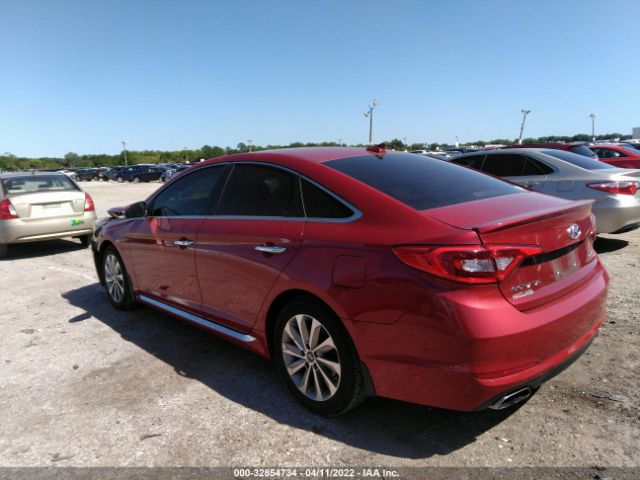 Photo 2 VIN: 5NPE34AF9HH593833 - HYUNDAI SONATA 