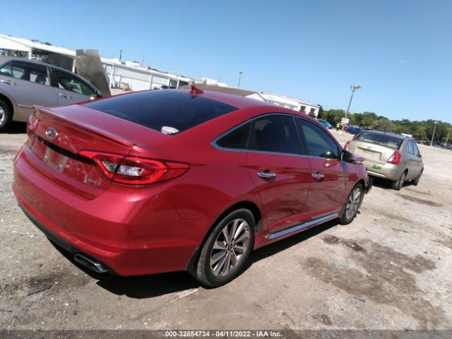 Photo 3 VIN: 5NPE34AF9HH593833 - HYUNDAI SONATA 