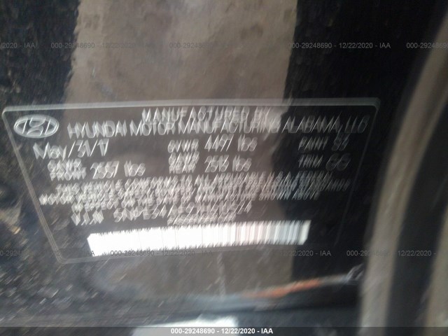 Photo 8 VIN: 5NPE34AF9JH610524 - HYUNDAI SONATA 