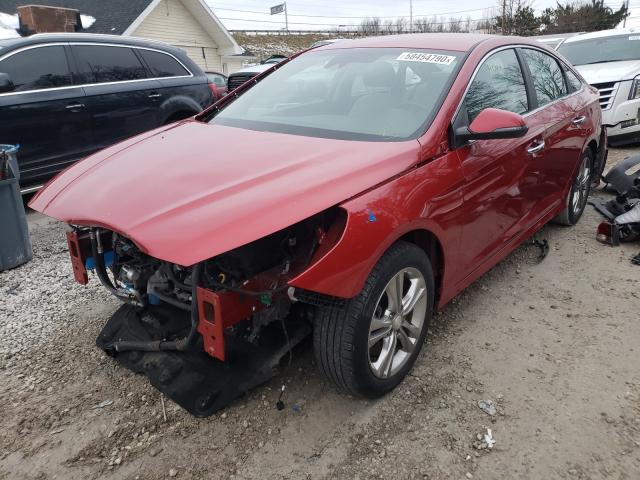 Photo 1 VIN: 5NPE34AF9JH630711 - HYUNDAI SONATA SPO 