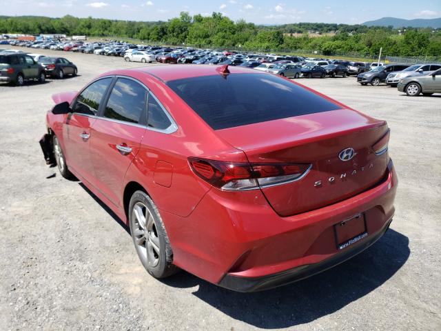 Photo 2 VIN: 5NPE34AF9JH652059 - HYUNDAI SONATA SPO 