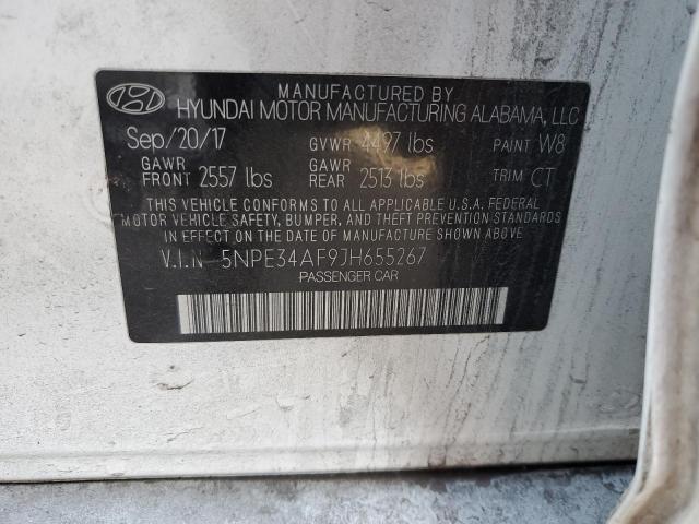 Photo 11 VIN: 5NPE34AF9JH655267 - HYUNDAI SONATA 