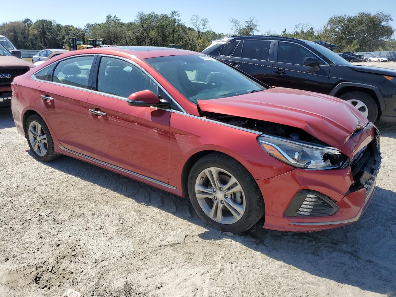 Photo 3 VIN: 5NPE34AF9JH696367 - HYUNDAI SONATA 