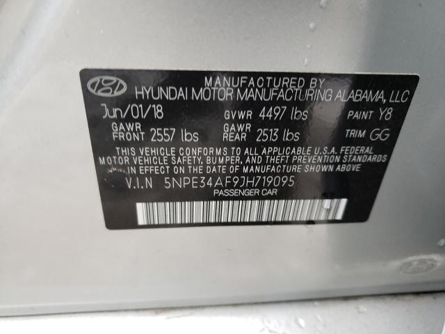 Photo 12 VIN: 5NPE34AF9JH719095 - HYUNDAI SONATA SPO 