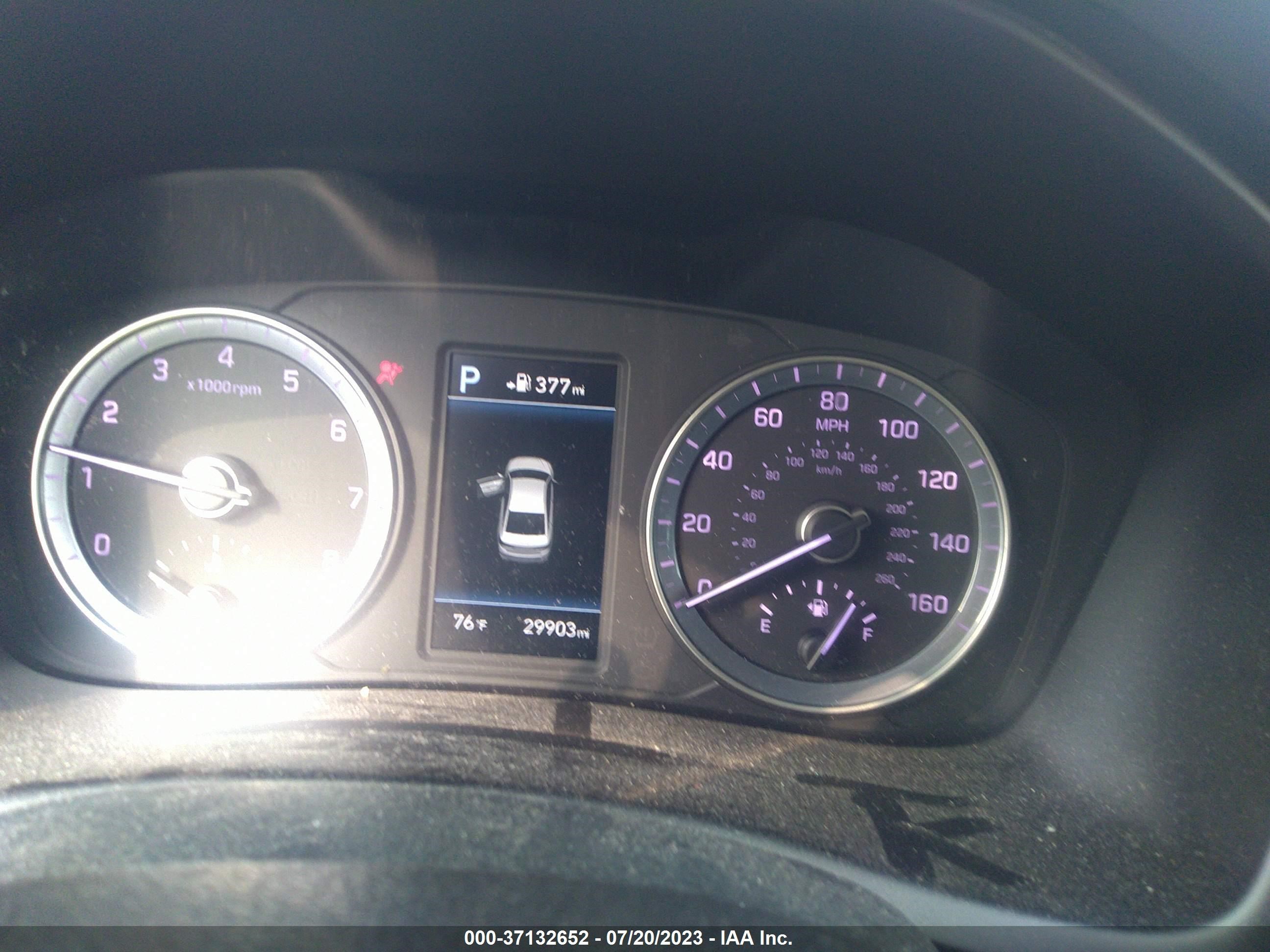 Photo 6 VIN: 5NPE34AF9KH780304 - HYUNDAI SONATA 