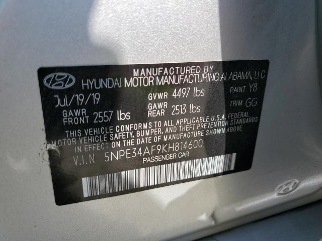 Photo 11 VIN: 5NPE34AF9KH814600 - HYUNDAI SONATA LIM 