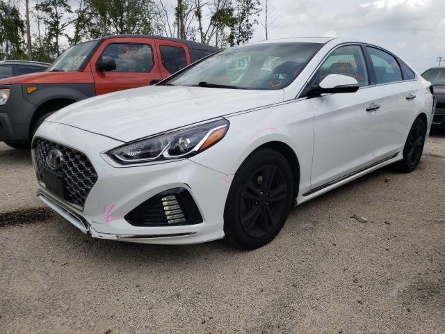 Photo 1 VIN: 5NPE34AF9KH815276 - HYUNDAI SONATA LIM 