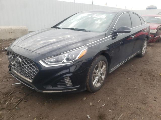 Photo 1 VIN: 5NPE34AF9KH821420 - HYUNDAI SONATA LIM 