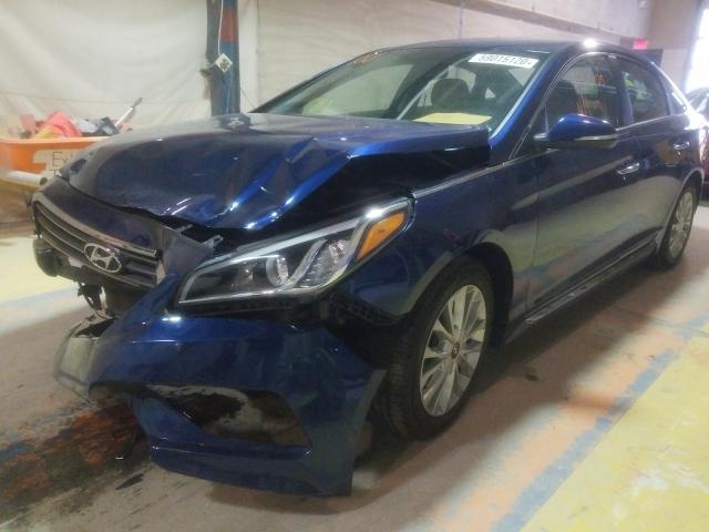 Photo 1 VIN: 5NPE34AFXFH031856 - HYUNDAI SONATA 