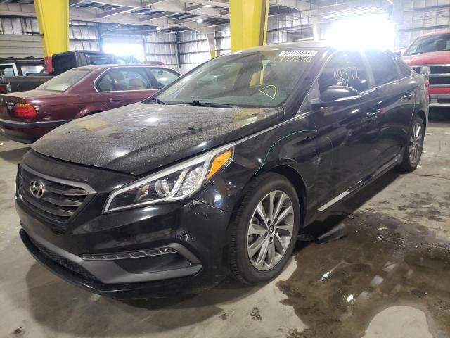 Photo 1 VIN: 5NPE34AFXFH032070 - HYUNDAI SONATA SPO 