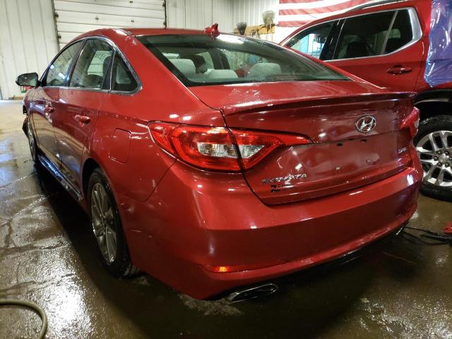 Photo 2 VIN: 5NPE34AFXFH032974 - HYUNDAI SONATA SPO 