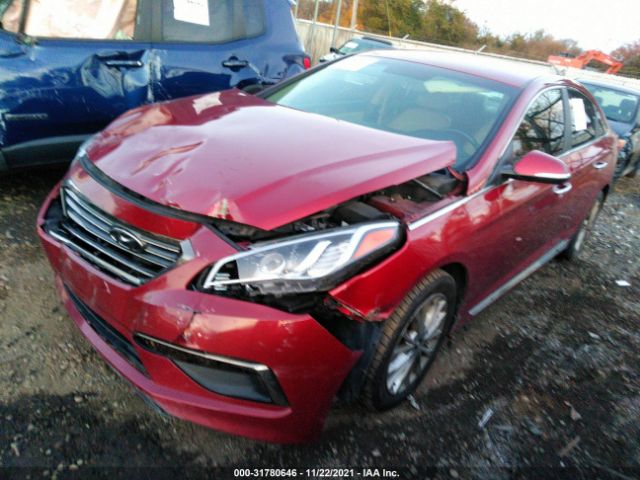 Photo 1 VIN: 5NPE34AFXFH035924 - HYUNDAI SONATA 