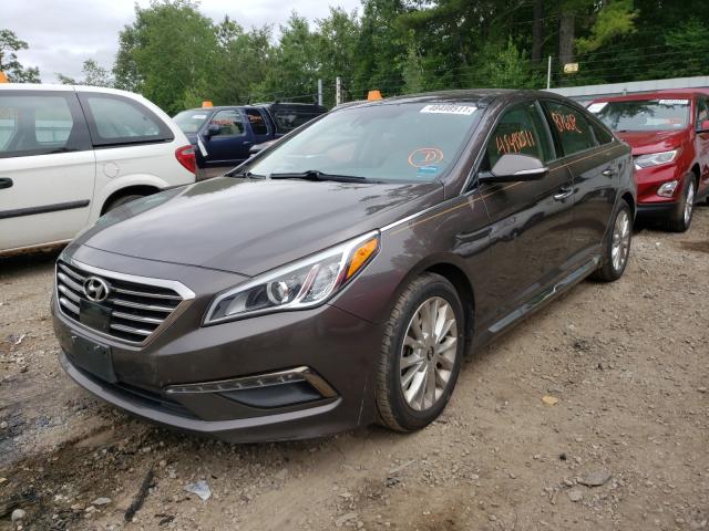 Photo 1 VIN: 5NPE34AFXFH036085 - HYUNDAI SONATA SPO 