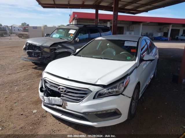 Photo 1 VIN: 5NPE34AFXFH043439 - HYUNDAI SONATA 