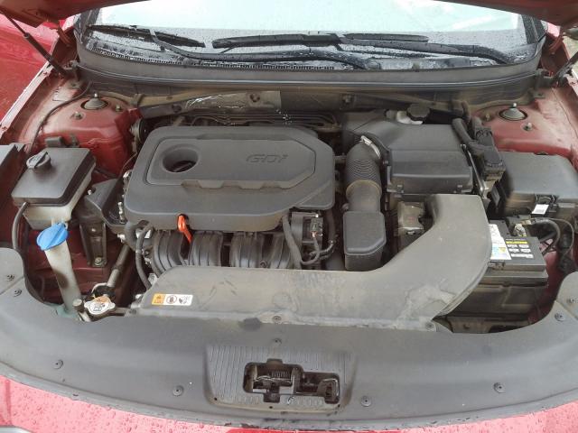 Photo 6 VIN: 5NPE34AFXFH045689 - HYUNDAI SONATA SPO 